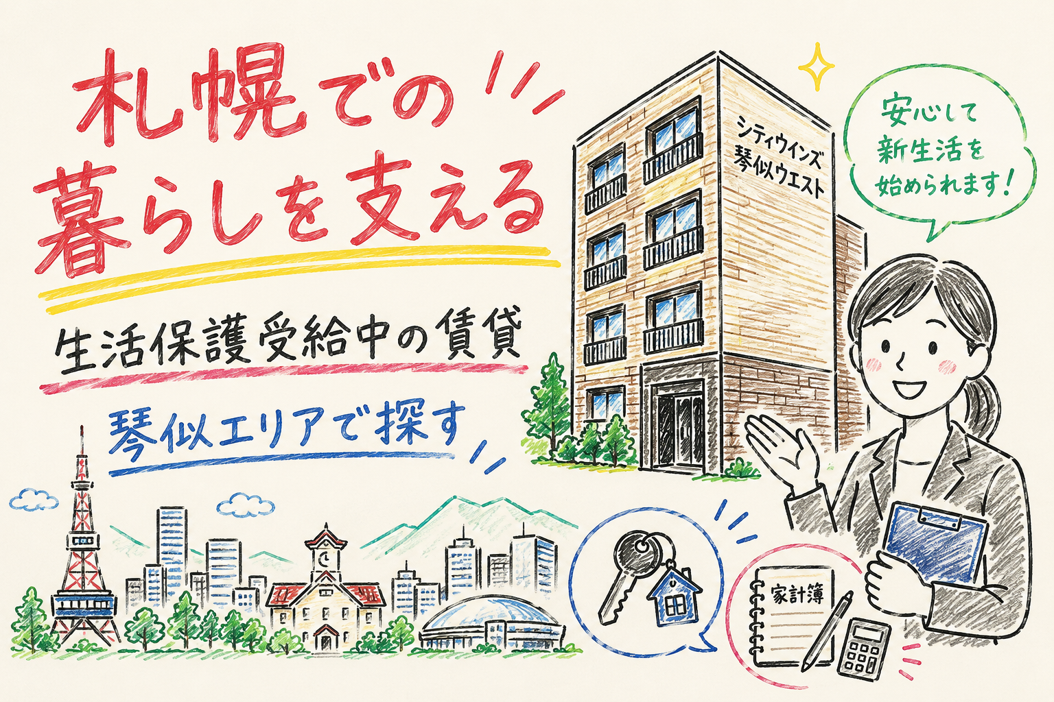 札幌での暮らしを支える (post 4553)